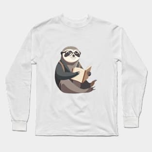 librarian koala Long Sleeve T-Shirt